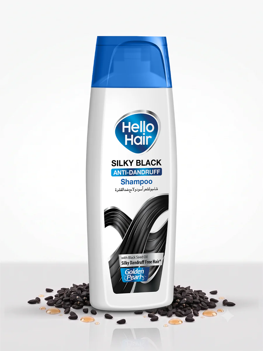 Hello Hair Silky Black Shine Shampoo 75ml